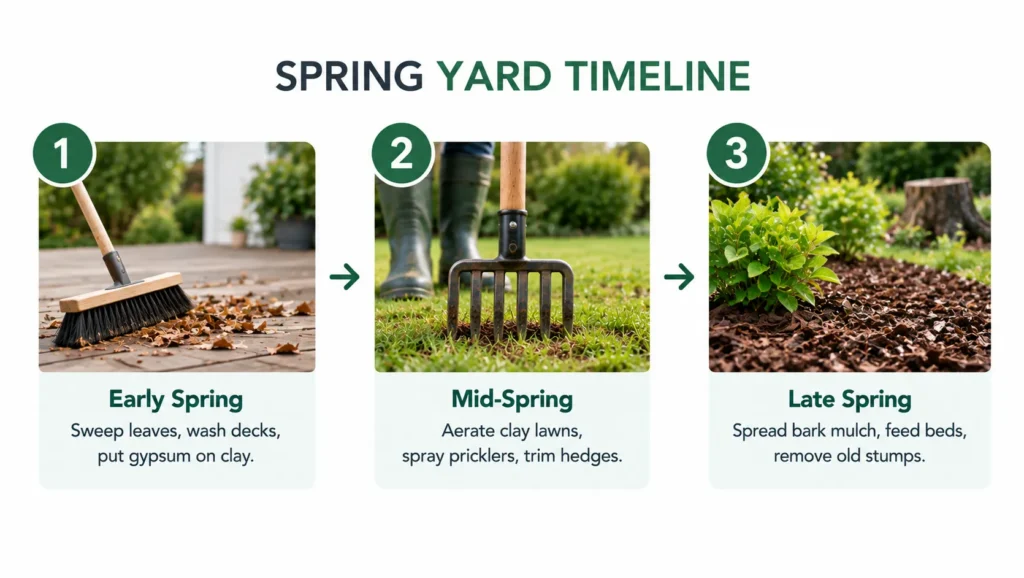 Spring Yard Timeline